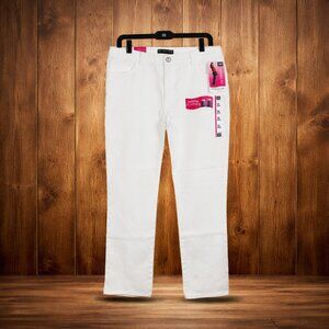 Lee Womens Size 14 Jeans Classic Fit Straight Leg White NWT (See Description)